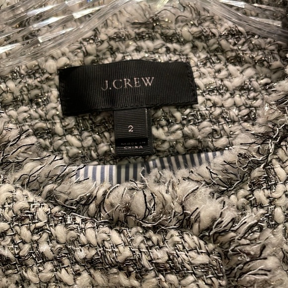 J. Crew “Lady” Jacket in Metallic Tweed - Picture 4 of 7